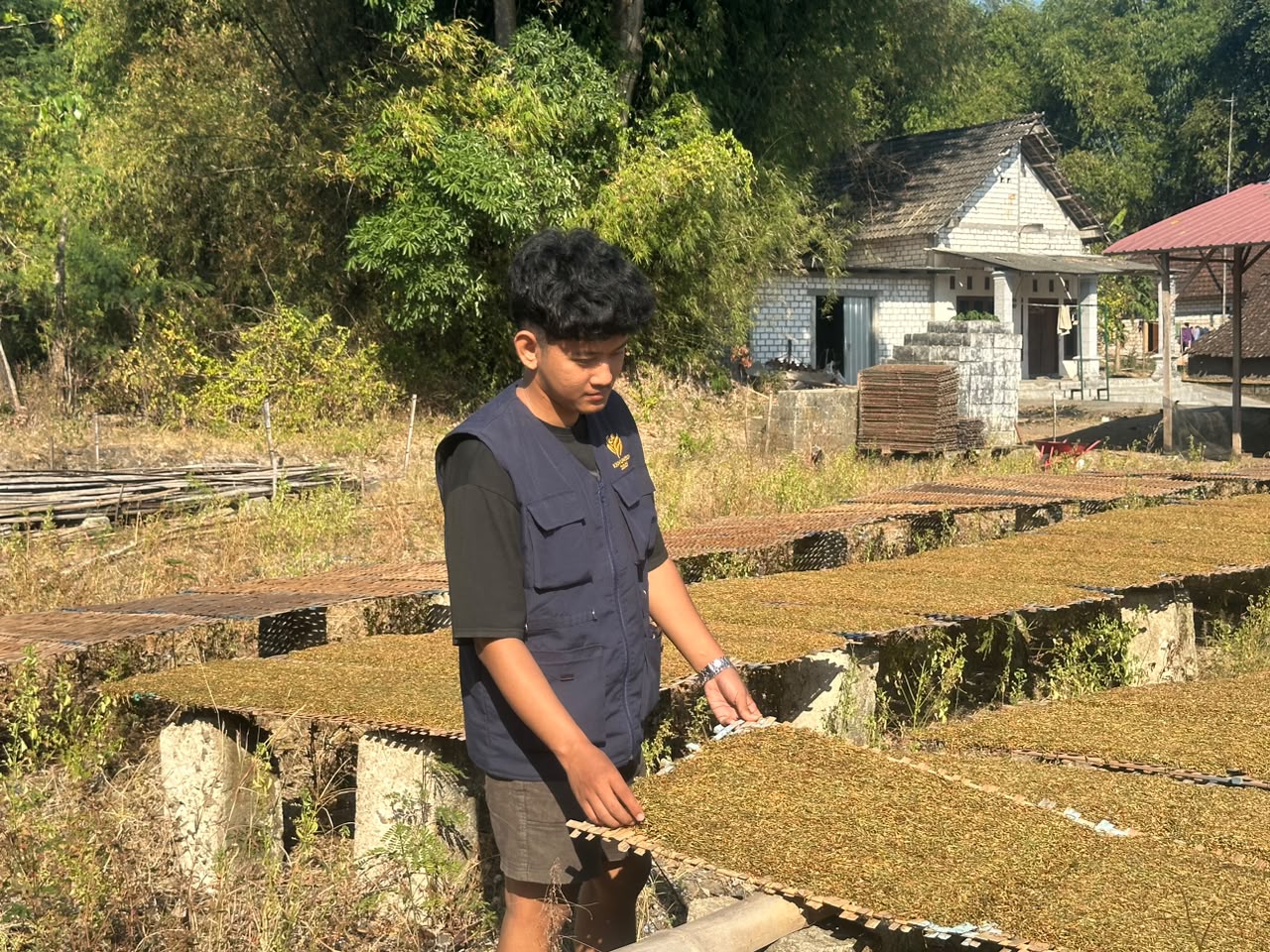Foto bersama petani tembakau